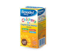 BENADRYL® Allergy Children’s 6+ 1mg/ml Oral Solution