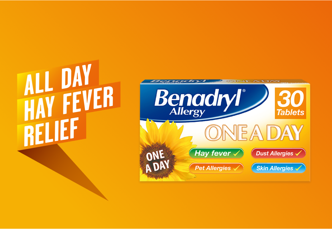 The BENADRYL® Difference: Show allergy symptoms who’s boss