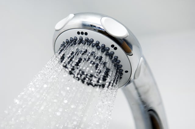Showering to help manage allergies
