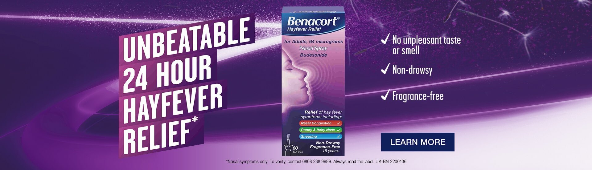 Benacort Hayfever Relief Nasal Spray