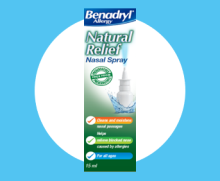 BENADRYL® Allergy Natural Relief Nasal Spray